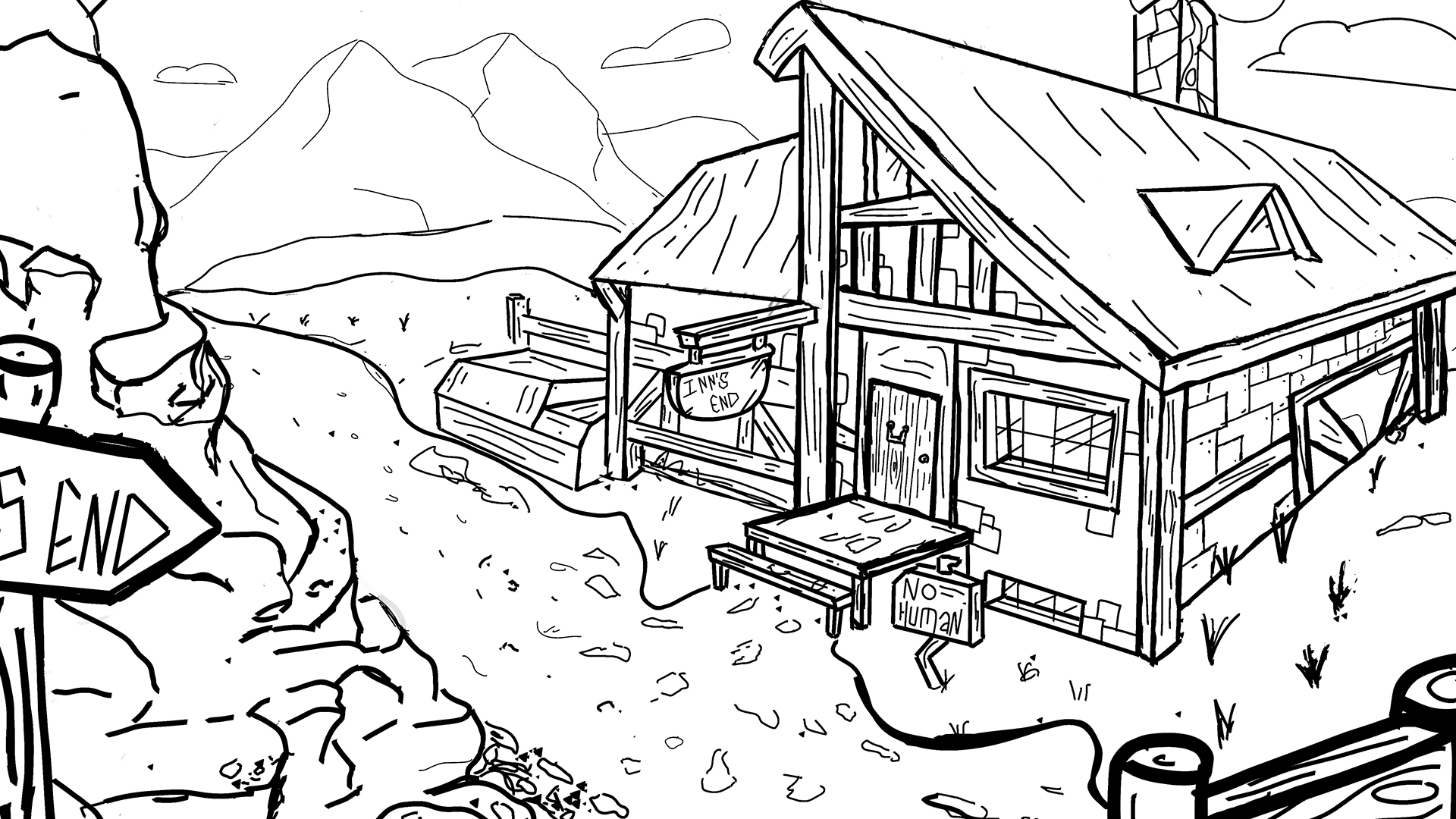 INN's End  created by Laurence Deguzman.